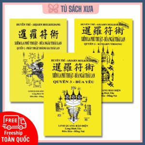 Bộ 3 sách bùa ngải Thái Lan
