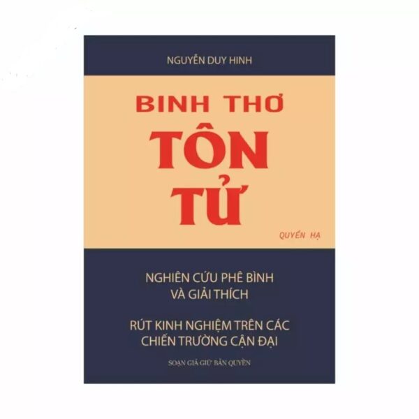 Binh thơ tôn tử quyển hạ