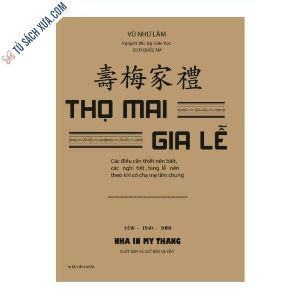 Sách Thọ Mai Gia Lễ Dẫn Giải