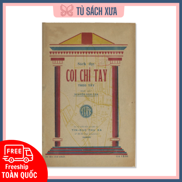 Sách dạy coi chỉ tay theo Tây