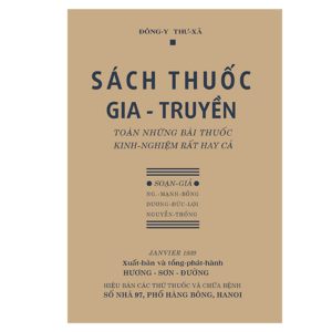 sách thuốc gia truyền